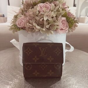 Authentic Vintage Louis Vuitton Elise Trifold Wallet